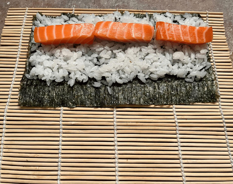 How To Make Hosomaki Sushi Thin Roll Rice To Roll