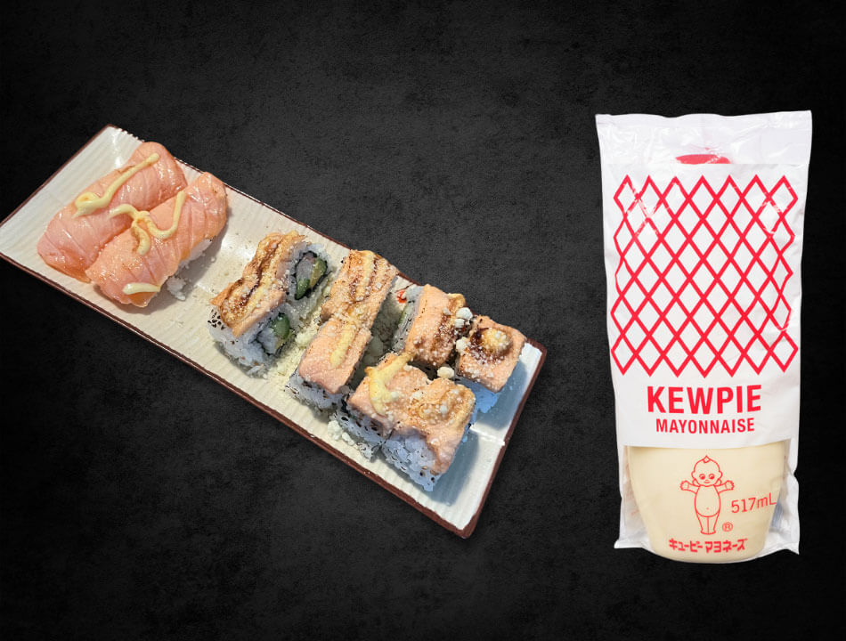 Using Kewpie Mayonnaise in Sushi