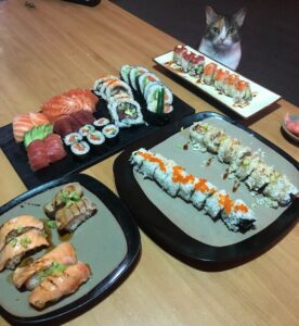 Sushi platter