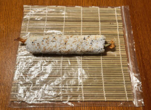 Uramaki rolled