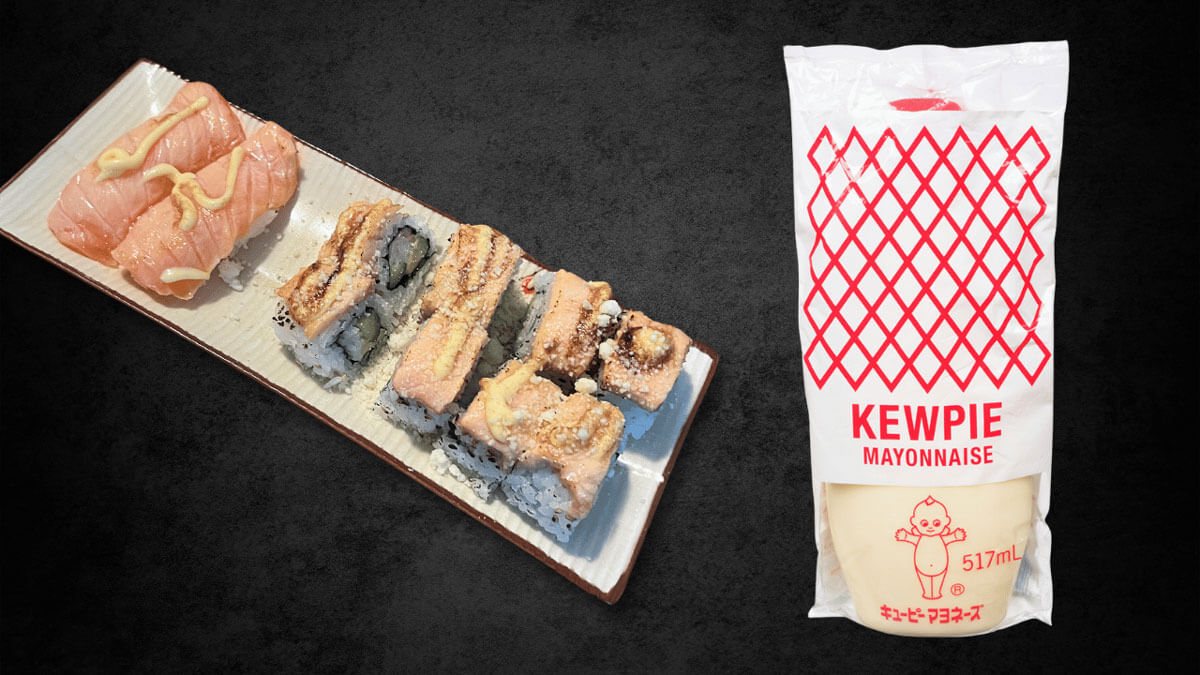 Using Kewpie Mayonnaise in Sushi Rice to Roll