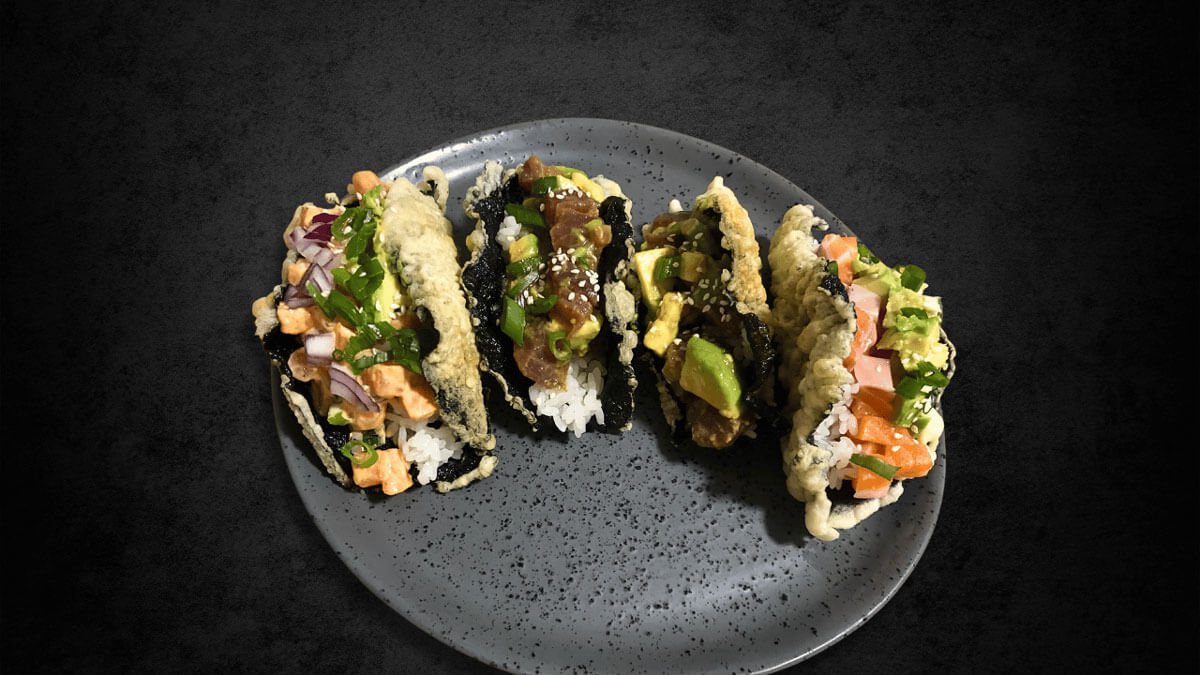 Sushi taco