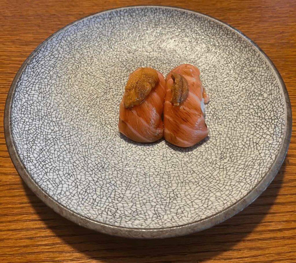Nigiri with uni